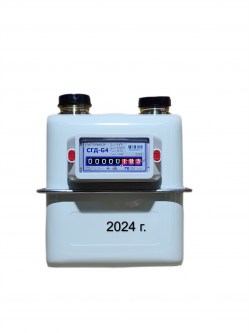 Счетчик газа СГД-G4ТК с термокорректором (вход газа левый, 110мм, резьба 1 1/4") г. Орёл 2024 год выпуска Шахты