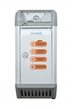 Напольный газовый котел отопления КОВ-12,5СКC EuroSit Сигнал, серия "S-TERM" ( до 125 кв.м) Шахты
